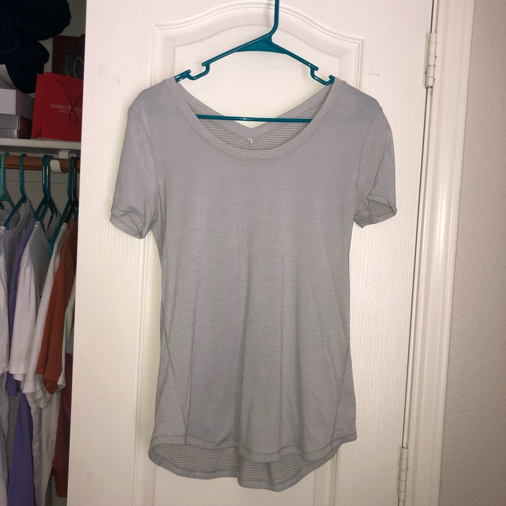 Grey Lululemon Top